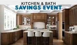 kitchen & bath savings event