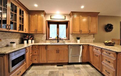 Queensbury Traditional Kitchen with a Fresh Flair